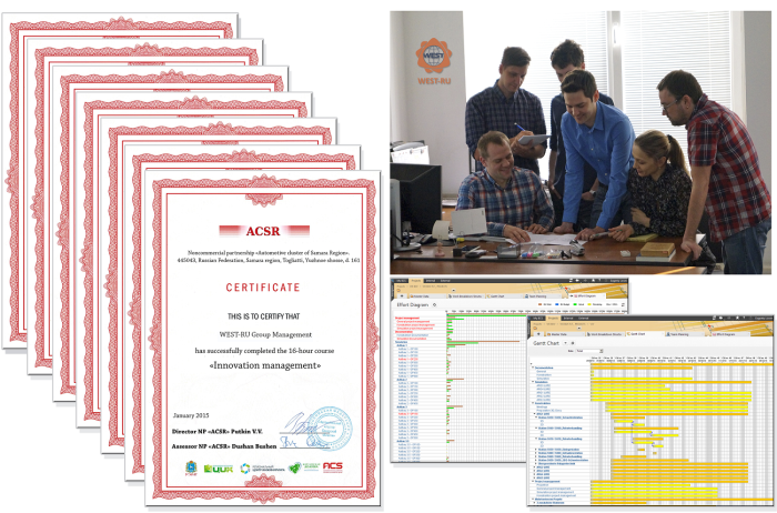 WEST-RU invests in New Level of Project Management